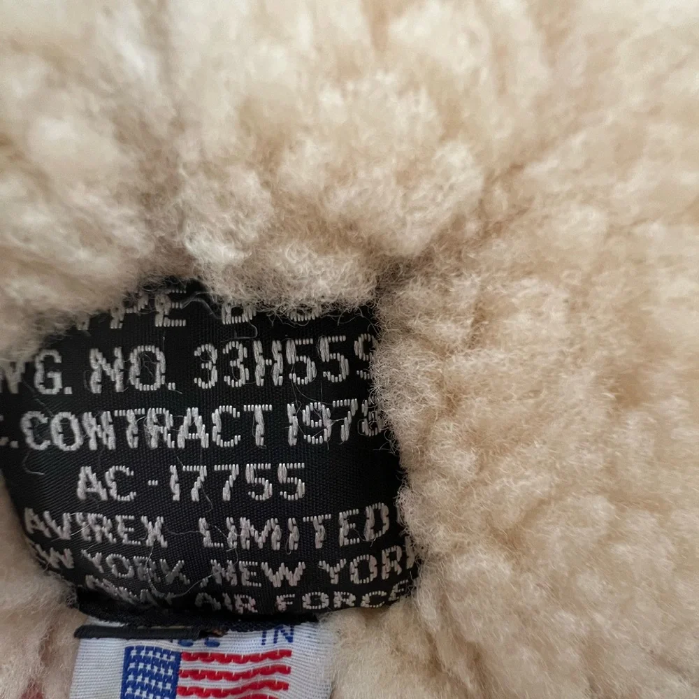 Men's Shearling Aviator Jacket - Brown - Picture 13 of 15